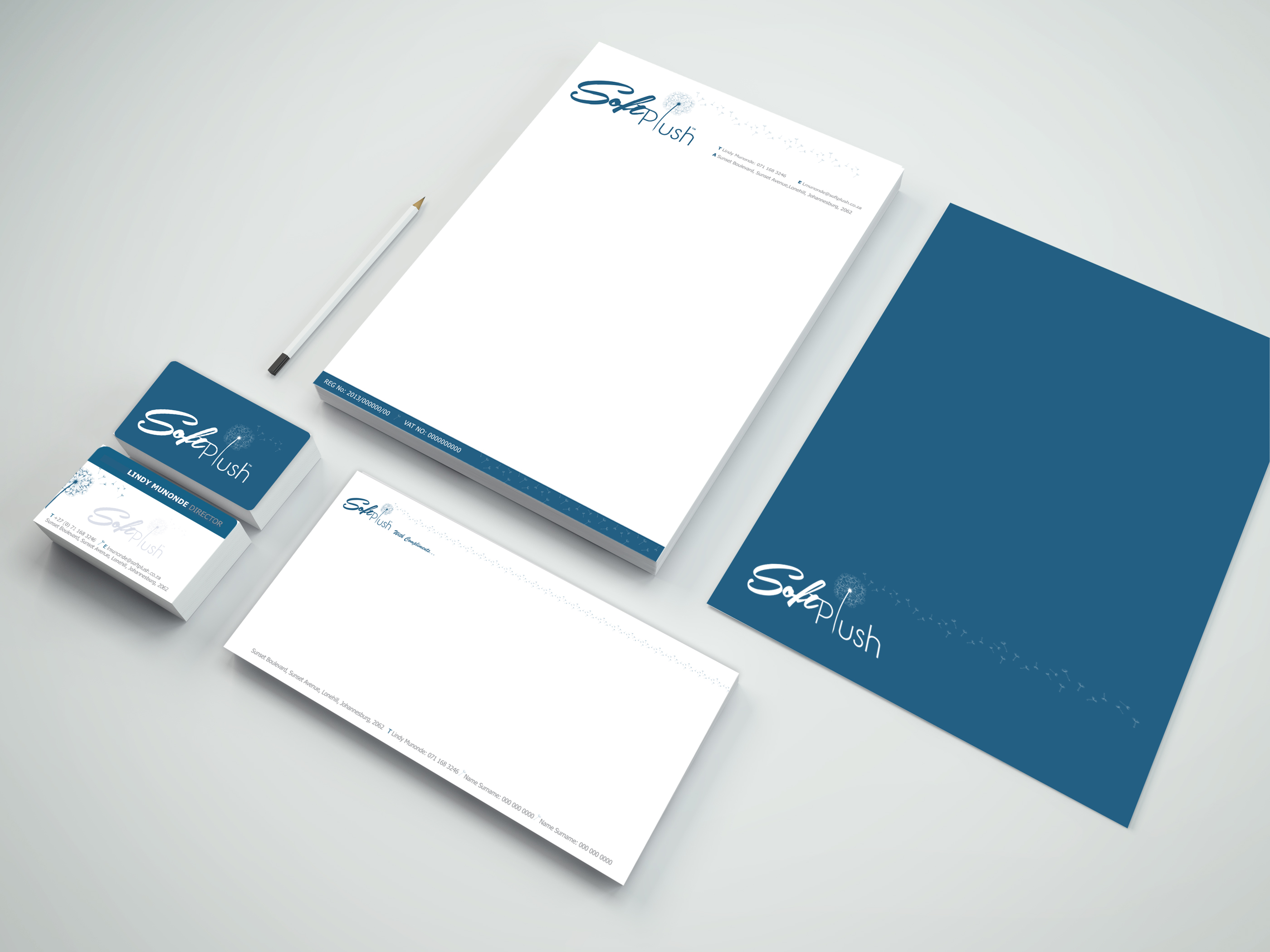 Soft Plush stationery